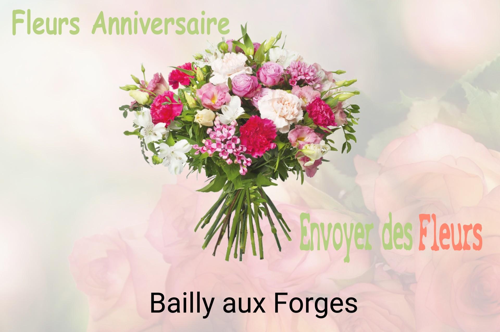 Bouquet de fleurs d’anniversaire livré à Bailly-aux-Forges
