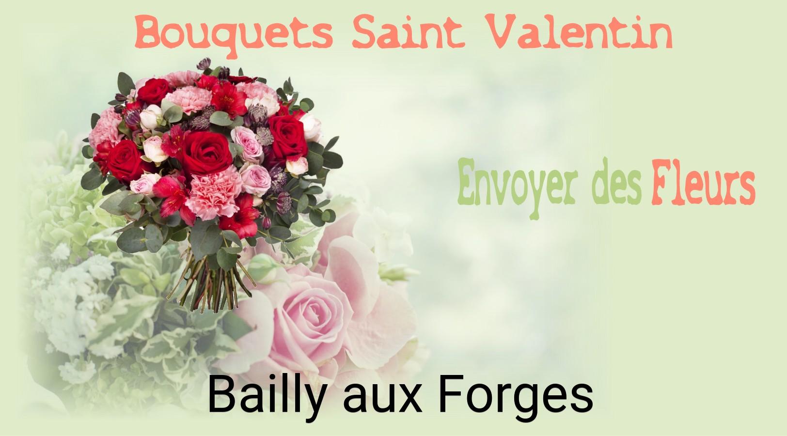 Roses de Saint-Valentin livrées à Bailly-aux-Forges
